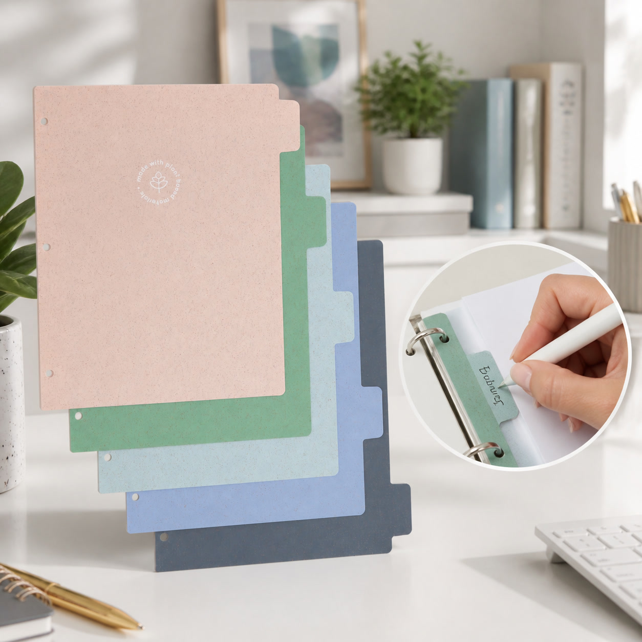 Index Tab Divider - Divisori per raccoglitori, pagine indice resistenti