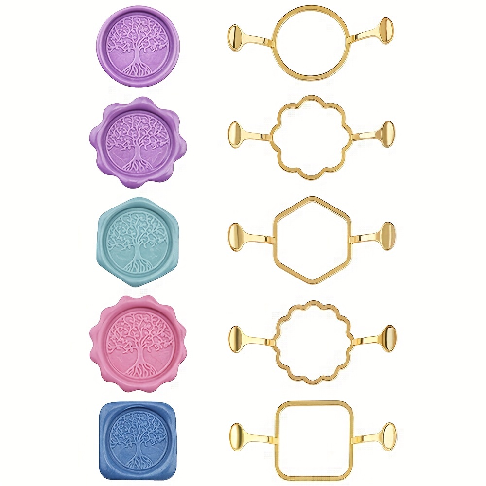 Wax Seal Stamp Kit - Kit sigillo di cera in metallo