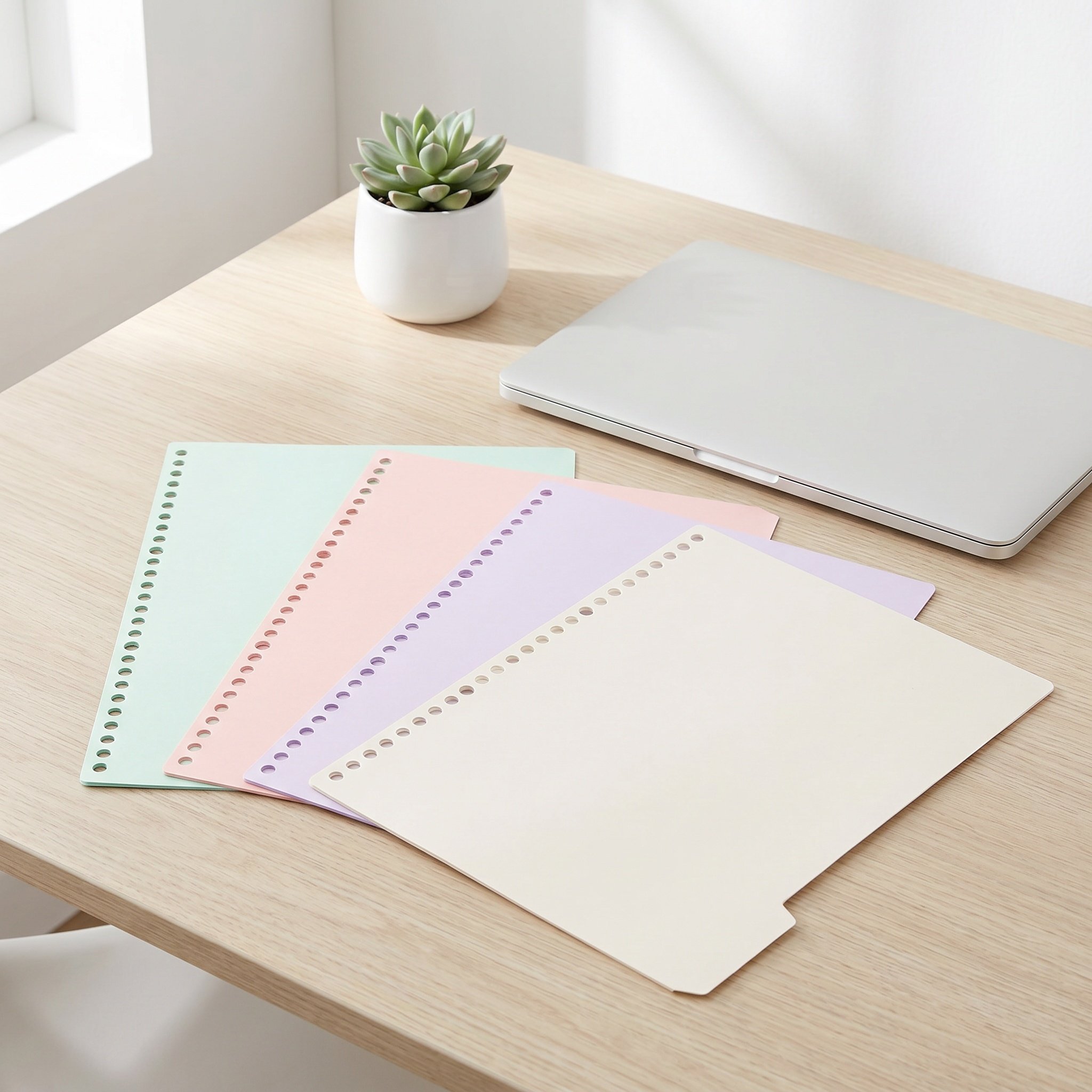 Index Tab Divider - 15 Set di Divisori in Plastica