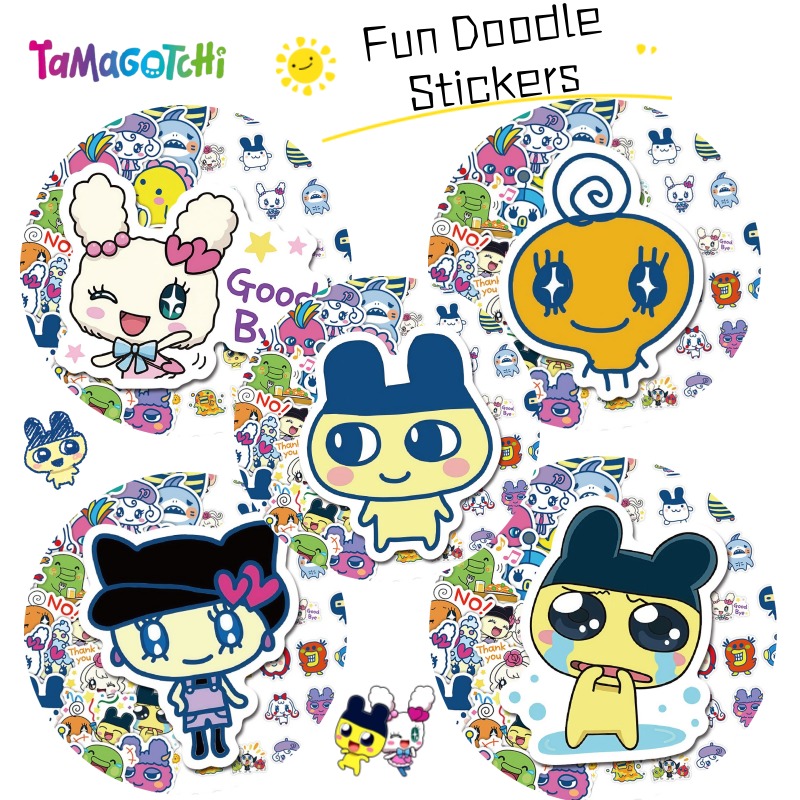 Memo Pad Sticky - Nuovi Adesivi Bandai Tamagotchi Mametchi Fun