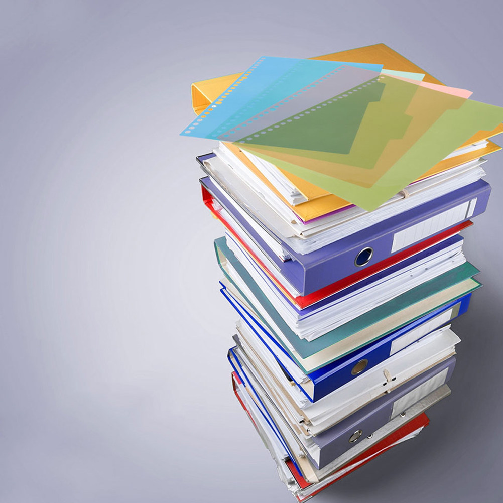 Index Tab Divider - 12 Set di Divisori Colorati per