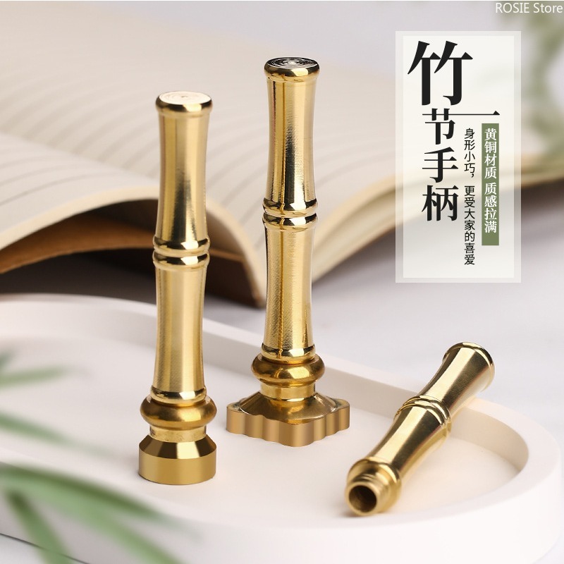 Manico per timbro in ottone a  - Wax Seal Stamp Kit recensione e prezzo