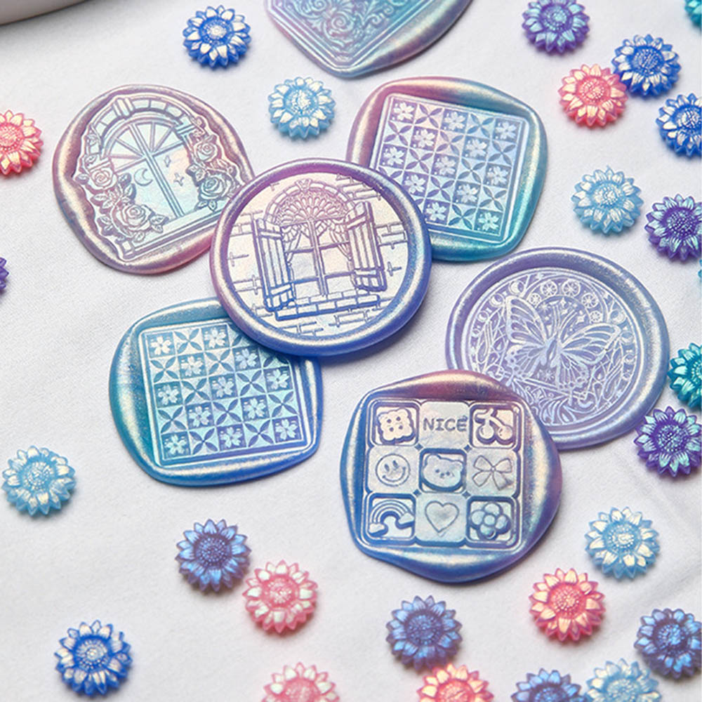100 pz Colore Misto Glitter Dr - Wax Seal Stamp Kit recensione e prezzo