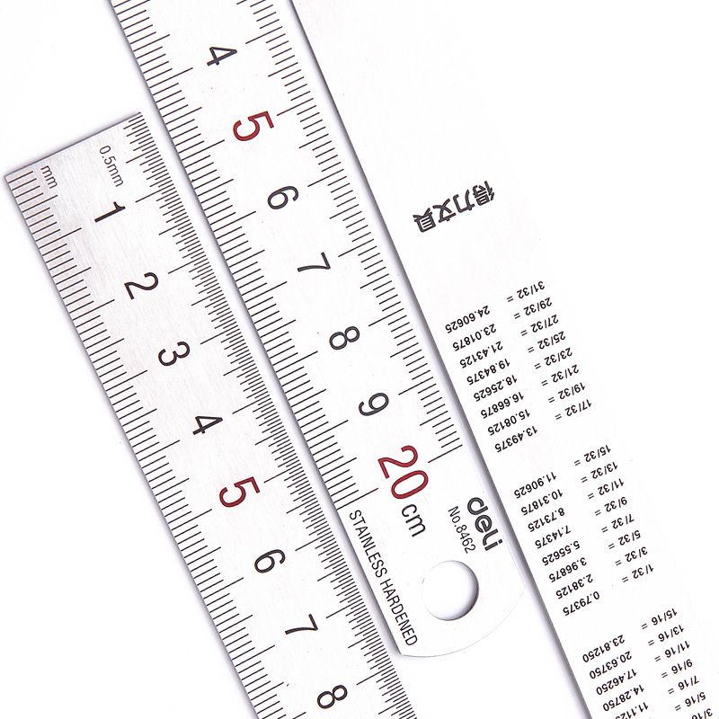 Deli Righello dritto in metall - Stationery And Office Supply Stores recensione e prezzo