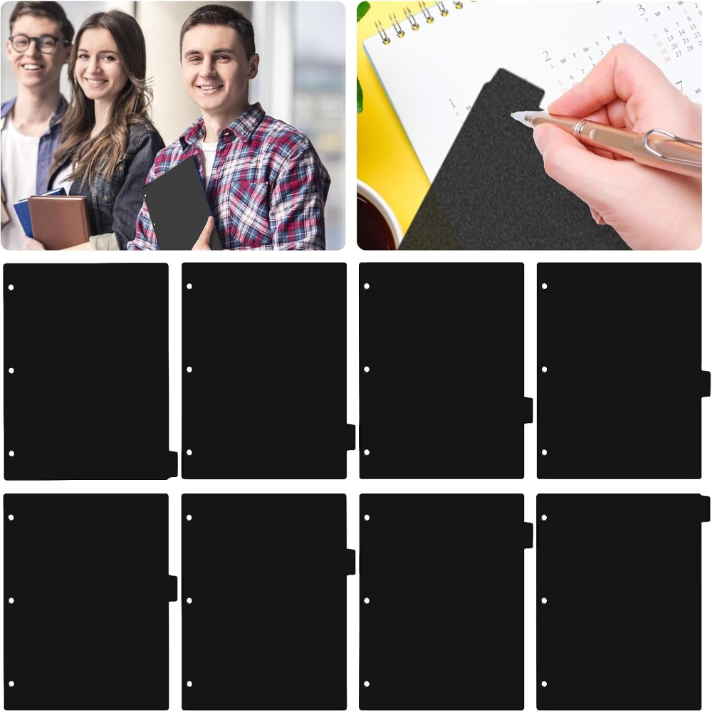 8 Divisori Neri in Plastica pe - Index Tab Divider recensione e prezzo