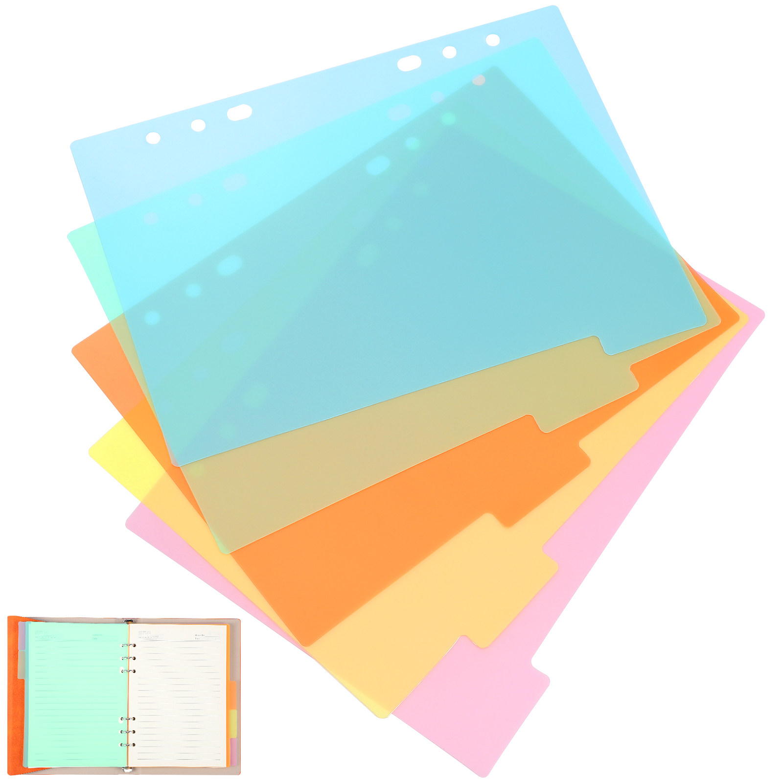 10 divisori in plastica liscia - Index Tab Divider recensione e prezzo