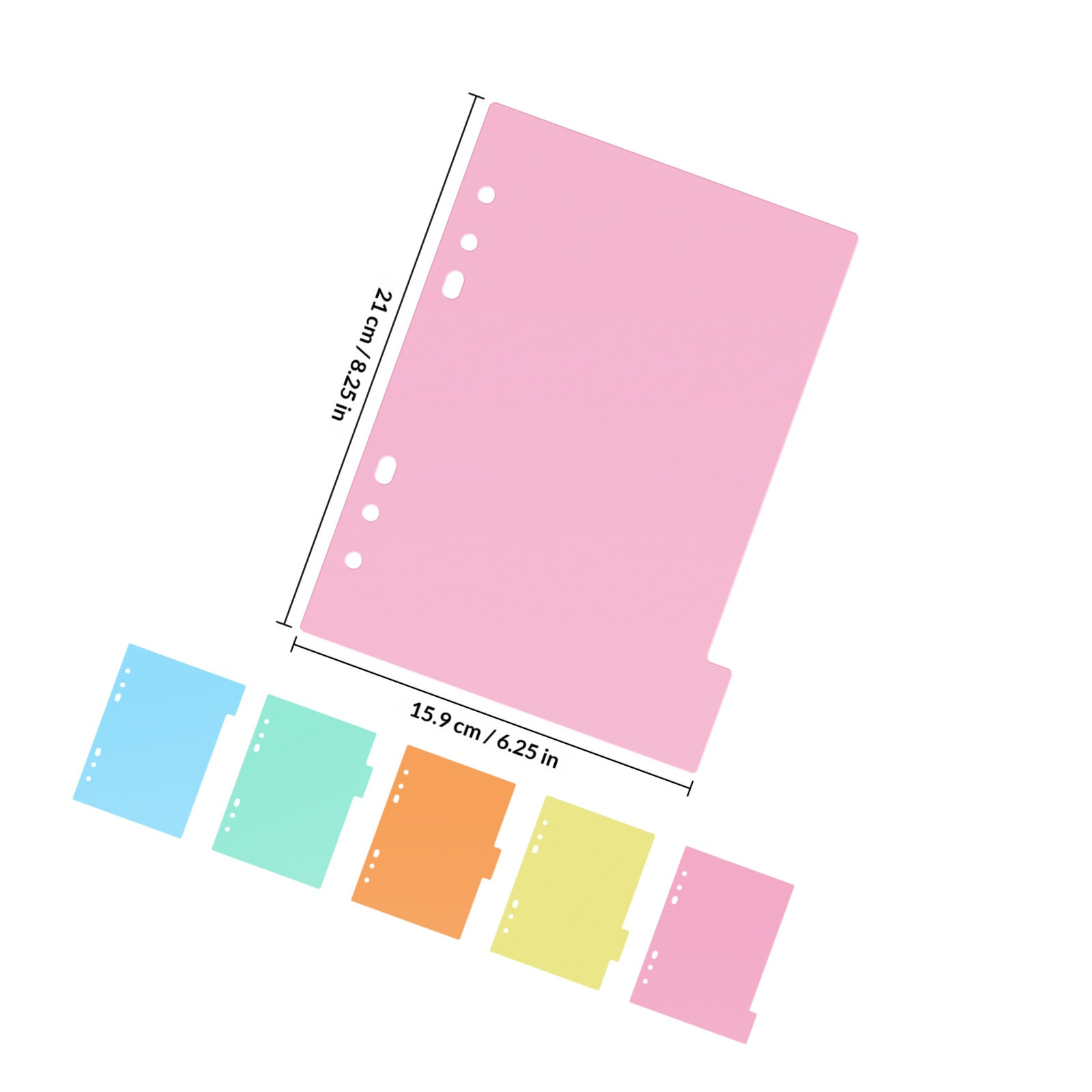 10 divisori in plastica liscia - Index Tab Divider recensione e prezzo